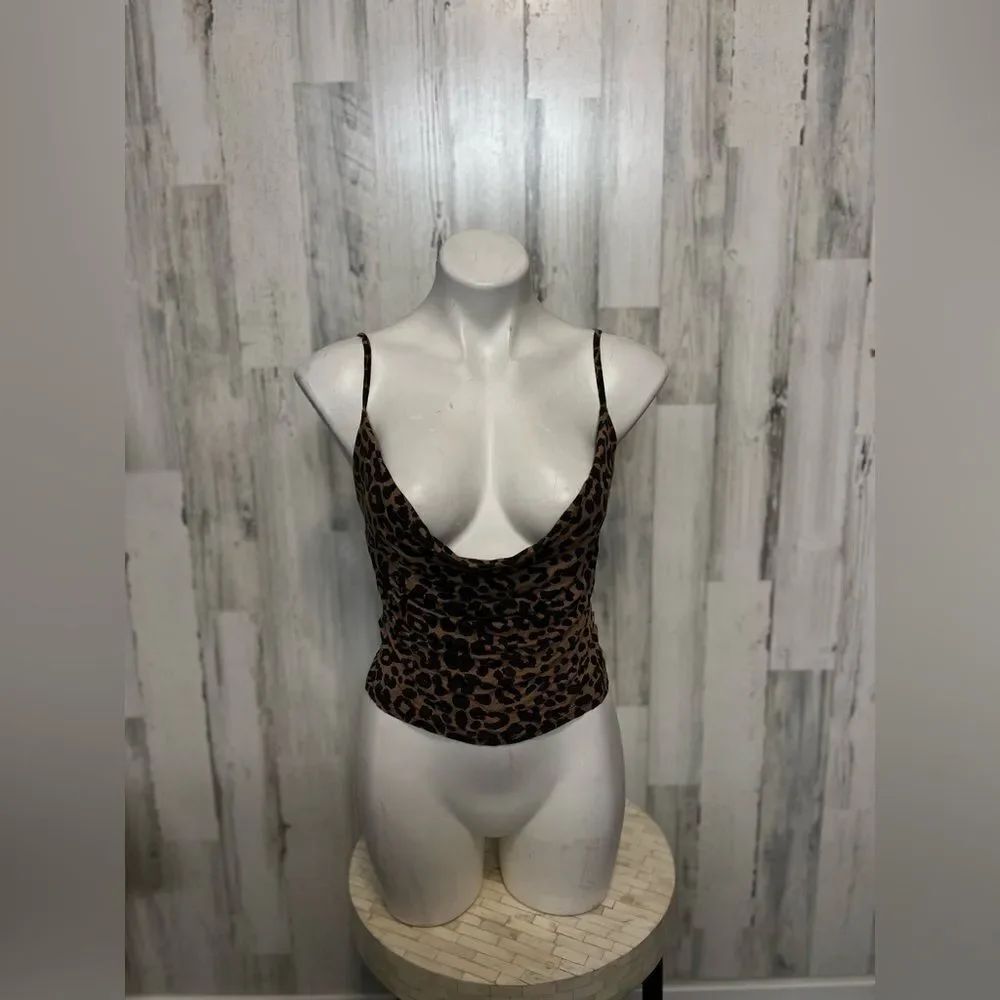 Cheetah tank top